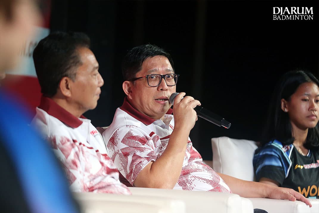 Ketua Panitia Pelaksana Polytron Indonesia Open 2026 Achmad Budiharto