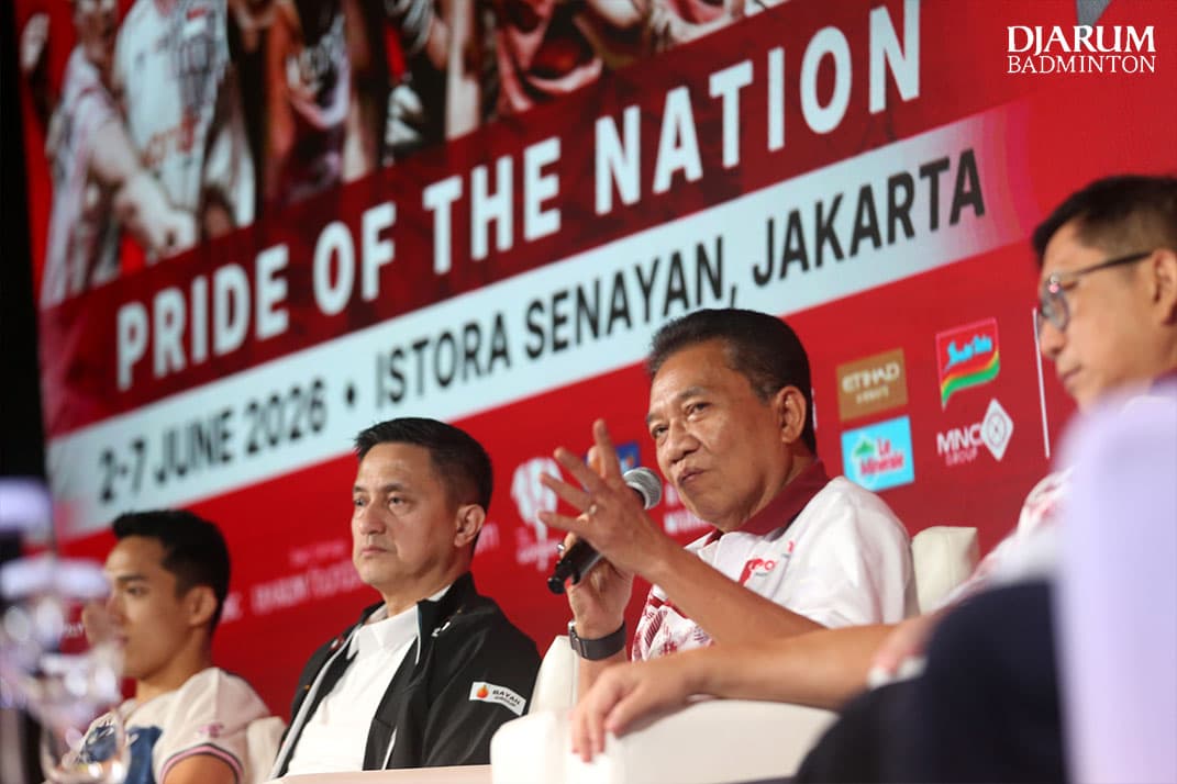 Photo of Ketua Panitia Pelaksana Polytron Indonesia Open 2026 Achmad Budiharto