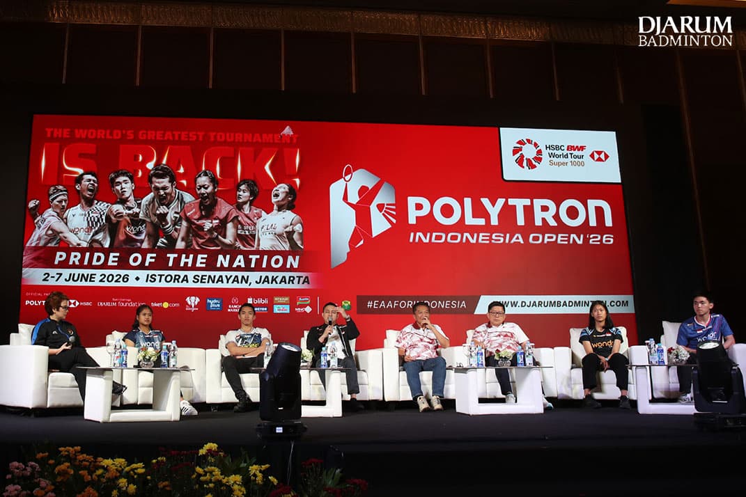 Photo of Jumpa pers penyelenggaraan Polytron Indonesia Open 2026