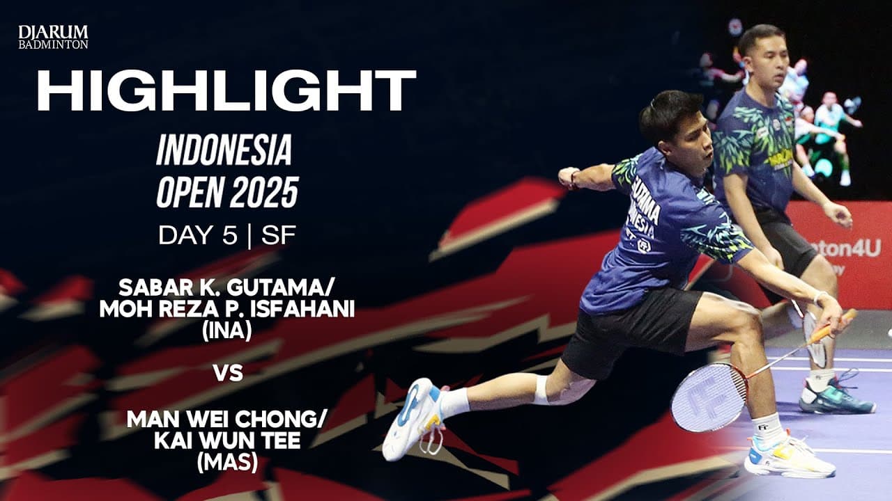 EPIC WIN SABAR/REZA!Final Pertama di Indonesia Open!