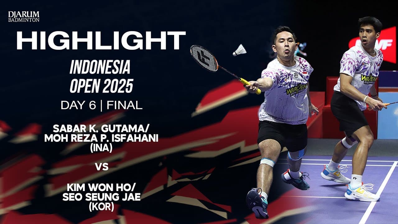 Sabar/Reza Tampil Heroik di Final!